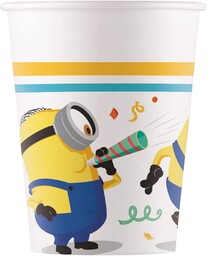 Folat 93512P Kubki papierowe FSC Minions 200ml -