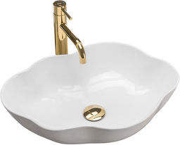 Rea Umywalka nablatowa Rea Pearl White