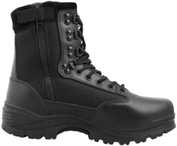 Mil-Tec Buty Taktyczne z Zamkiem Czarne - 48