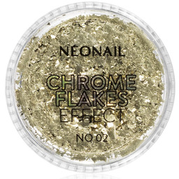 NeoNail Chrome Flakes Effect, pyłek nr 02, ref.