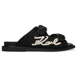 Klapki KARL LAGERFELD Kleo KL81326 Czarny