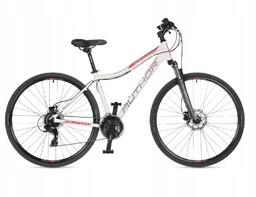 Rower Author Cross Horizon Asl 17" biało grafitowy