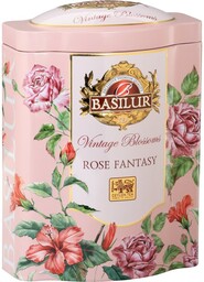 Herbata zielona Basilur z różą i hibiskusem 100