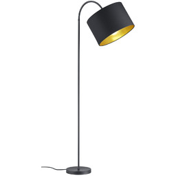 Trio Leuchten Hostel 408290179 lampa stojąca, metal, abażur