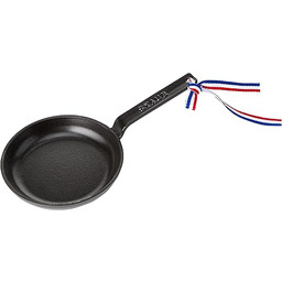 STAUB Mini patelnia żeliwna, czarna, 12 cm