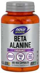 Now Foods Beta Alanine 750 Mg - 120