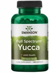 SWANSON Yucca 500 mg (100kaps.)