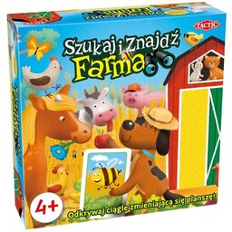 TACTIC Gra planszowa Farma Szukaj i znajdź 58499