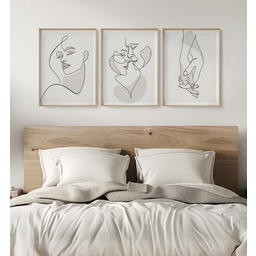 Pakamera Zestaw 3 stylowych plakatów w stylu Boho,