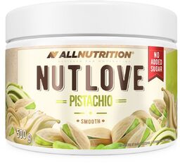 Allnutrition Nutlove Pistachio, krem pistacjowy, smooth, bez dodatku