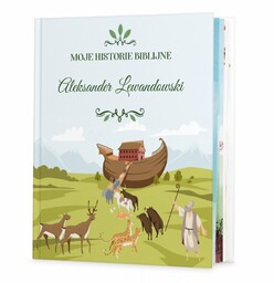 Historie opowieści biblijne z nadrukiem dla chłopca
