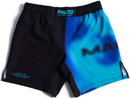 MANTO Spodenki MMA/Grappling ATOMIC Niebieskie