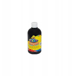 FARBA TEMPERA CARIOCA 500ml 40427/02 CZARNA 1szt.