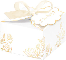 Ozdobne pudełko na ciasto "Dziękujemy" - 7 x