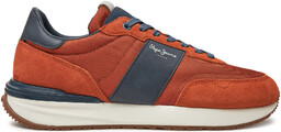 Sneakersy Pepe Jeans PMS60020 Brązowy