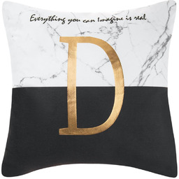 Poszewka 45 x 45 Dekoracyjna Velvet Dom Brązowy