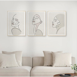 Pakamera Zestaw 3 stylowych plakatów w stylu Boho,