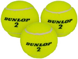 Piłki Tenis Ziemny Dunlop Club Kpl.3 Szt
