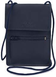 ETUI saszetka PASZPORTÓWKA na szyję dokumenty skórzana podróżna