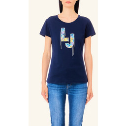 t-shirt donna liu jo ma4066 j5904 n9339