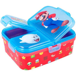 Suer Mario Pudełko Organizer Lunchbox 4 Komory