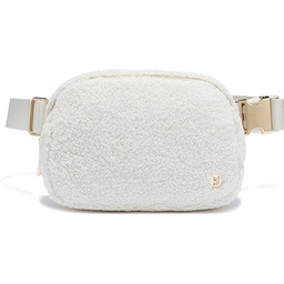 FODOKO Torba na pasek z polaru, kość słoniowa,