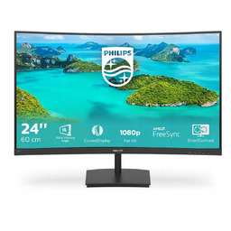 Monitor Philips Led 23,6" 241E1SCA/00