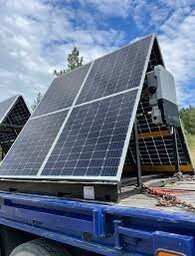 Przyczepka fotowoltaiczna 8x380W, mobilna elektrownia słoneczna, elastyczne źródło