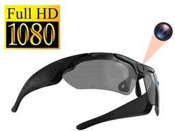 Okulary Przeciwsłoneczne Sportowe z Mikro Kamerą FULL HD,