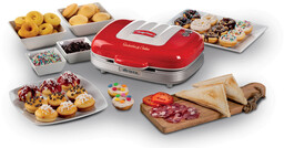 Opiekacz Toster 3w1 Ariete 1972/00 Party Time czerwony