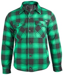 kurtka/koszula LUMBERJACKET green/black-S