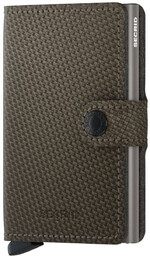Portfel RFID Secrid Miniwallet Carbon - khaki