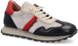 Hiszpańskie sneakersy - HISPANITAS CHI243689 CZARNO-SZARE