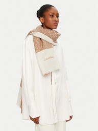 Szal Calvin Klein K60K612895 Beżowy