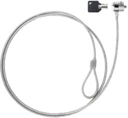 Kabel bezpieczeństwa z kluczem do laptopa, długość 1,5