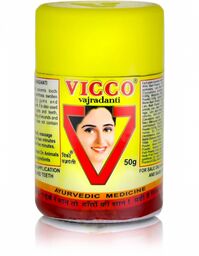 Proszek do Zębów Vicco Vajradanti 100g