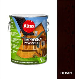 Altax Impregnat do drewna żywiczny Heban 4,5L
