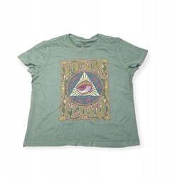 Koszulka T-shirt damski okrągły dekolt Pink Floyd S