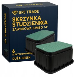 Skrzynka Studzienka Zaworowa Jumbo 14" 6 elektrozaworów Duża