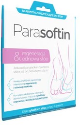 PARASOFTIN Skarpetki złuszczające do stóp, 1 para