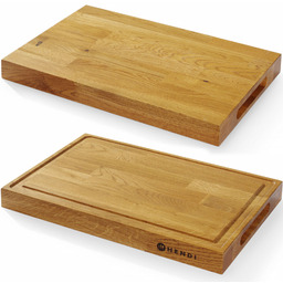 Deska do serwowania podawania potraw Dębowa 42x28cm grubość