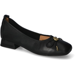 Baleriny Loretta Vitale W5323 Czarne lico