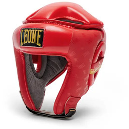 Leone1947 Kask Bokserski Sparingowy DNA Red