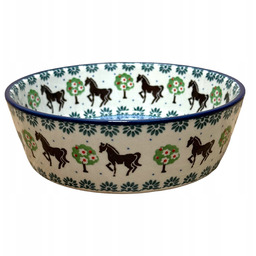 Miska prosta Konie 17 cm dek. 2256 Ceramika