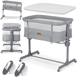 Łóżeczko dziecięce dostawne składane turystyczne niemowlęce Nukido 0-5m