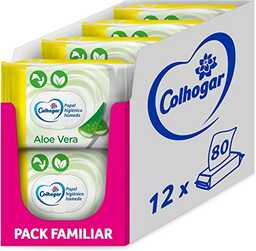 Colhogar Aloe 8x80 - papier toaletowy Jednorazowy
