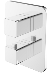 Omnires Parma bateria wannowa podtynkowa termostatyczna chrom PM7436CR