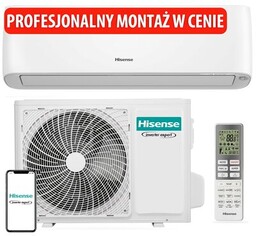 HISENSE Klimatyzator Split, Pompa ciepła powietrze - powietrze