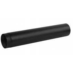 Rura Spalinowa Żaroodporna FI200mm Długość 100cm Stalowa Czarna