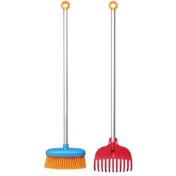 FISKARS Grabie MyFirst 1062474 do liści + Szczotka